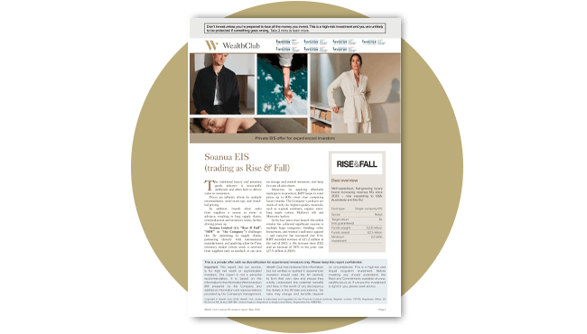 Soanua EIS Research Report