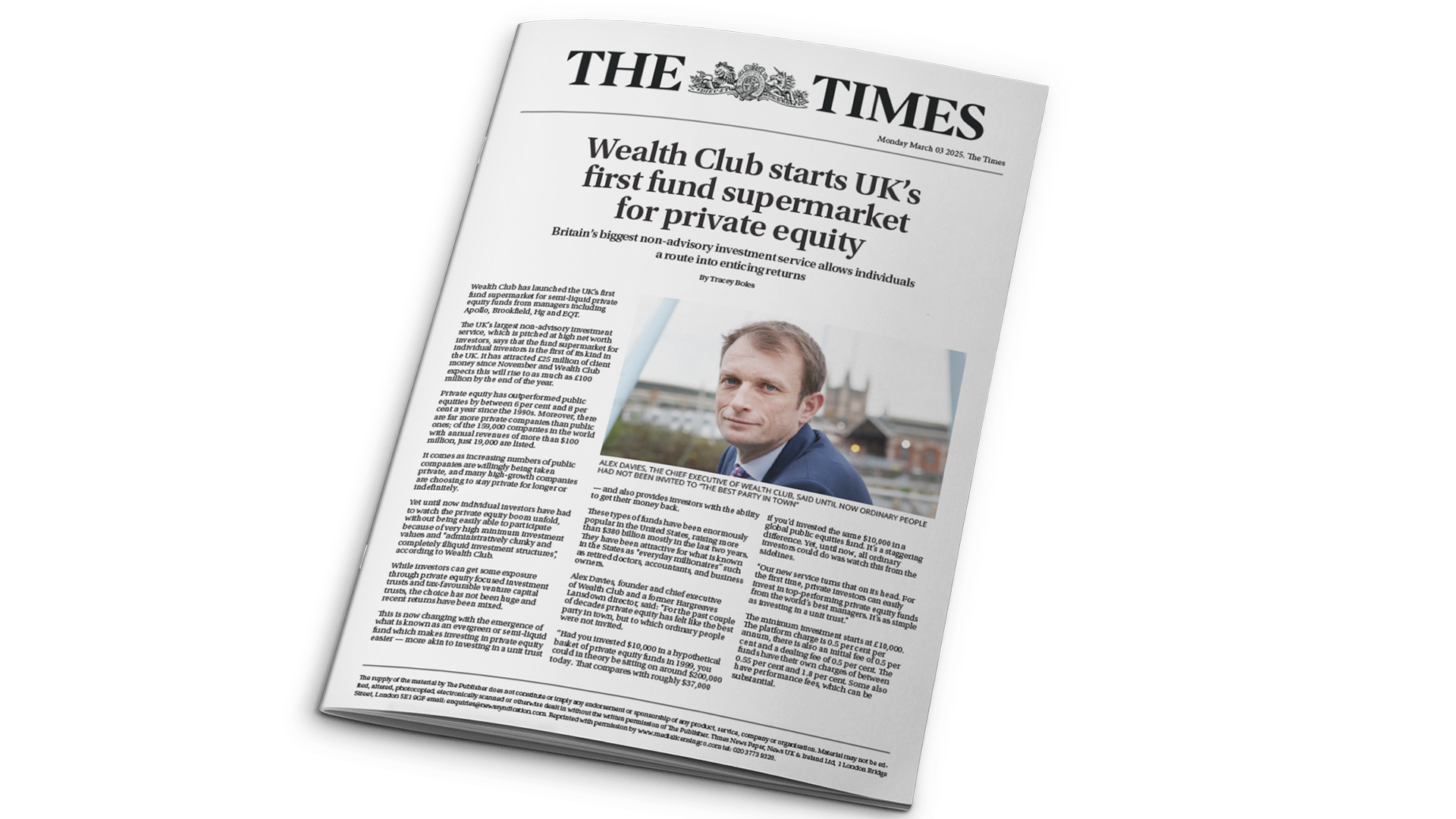 The Times – Article Ad